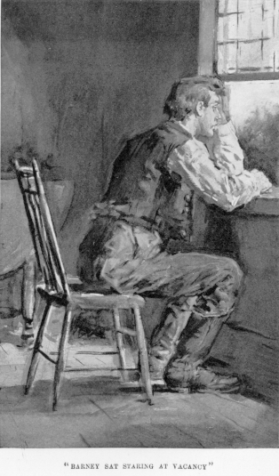 [Illustration: �Barney sat staring at vacancy�]